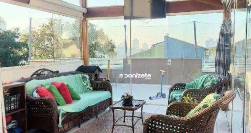 Cobertura com 2 dormitórios à venda, 108 m² por r$ 539.999,00 - vila marina - santo andré/sp