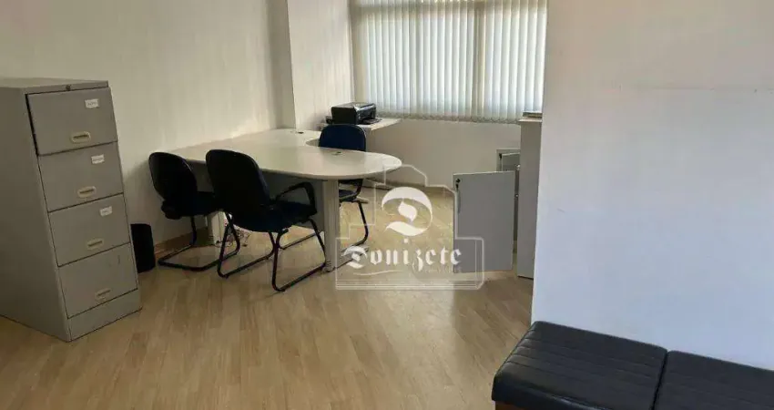 Sala para alugar, 30 m² por R$ 1.233,60/mês - Centro - Santo André/SP
