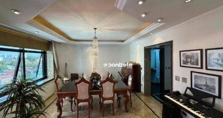 Apartamento com 3 dormitórios à venda, 202 m² por r$ 1.594.999,00 - jardim - santo andré/sp