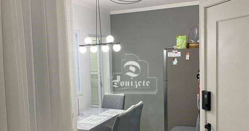 Apartamento com 2 dormitórios à venda, 48 m² por R$ 320.000,00 - Vila Helena - Santo André/SP