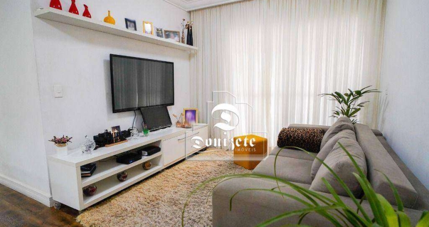 Apartamento, 106 m² - venda por R$ 795.000,00 ou aluguel por R$ 5.456,74 - Jardim Bela Vista - Santo André/SP