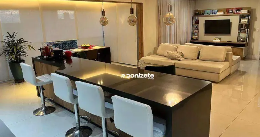 Apartamento com 3 dormitórios à venda, 120 m² por r$ 1.800.000,00 - jardim - santo andré/sp