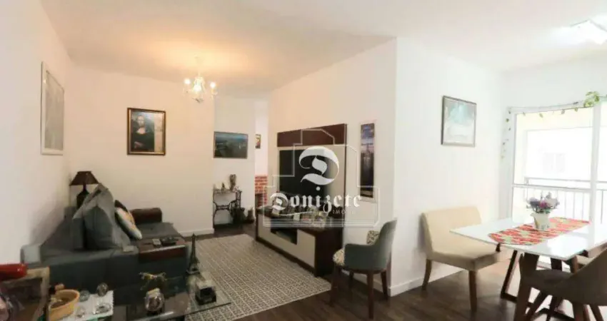 Apartamento com 3 dormitórios à venda, 94 m² por R$ 799.000,00 - Vila Scarpelli - Santo André/SP