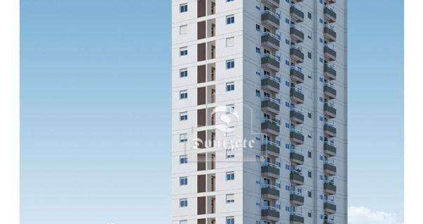 Apartamento à venda, 47 m² por R$ 289.997,00 - Vila Sacadura Cabral - Santo André/SP