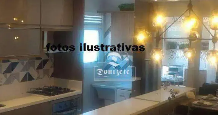 Apartamento com 2 dormitórios à venda, 53 m² por R$ 428.500,00 - Casa Branca - Santo André/SP