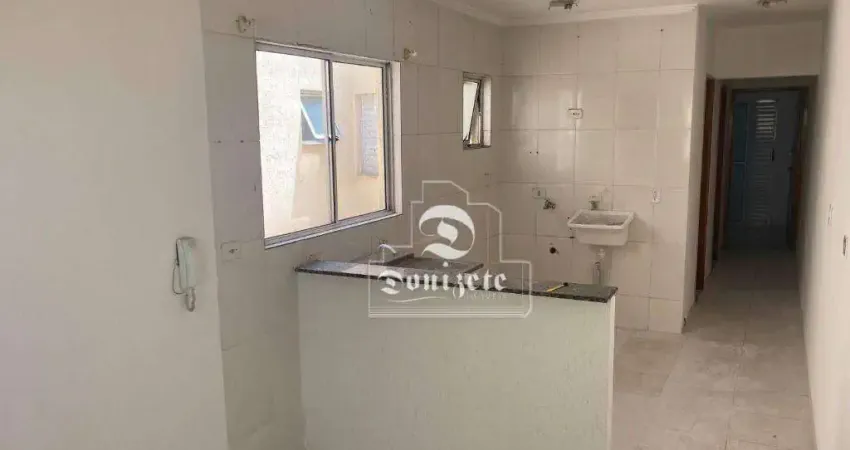 Apartamento com 2 dormitórios à venda, 48 m² por R$ 305.000,00 - Vila Metalúrgica - Santo André/SP