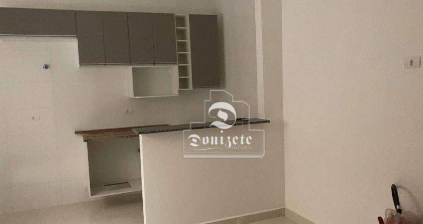 Apartamento com 2 dormitórios à venda, 48 m² por R$ 290.000,00 - Vila Junqueira - Santo André/SP