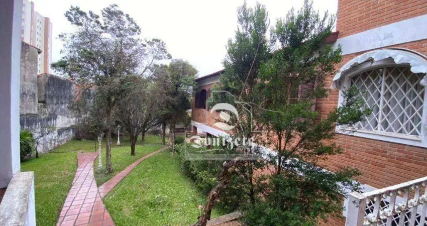 Casa, 400 m² - venda por R$ 3.180.000,00 ou aluguel por R$ 12.759,85/mês - Vila Pires - Santo André/SP