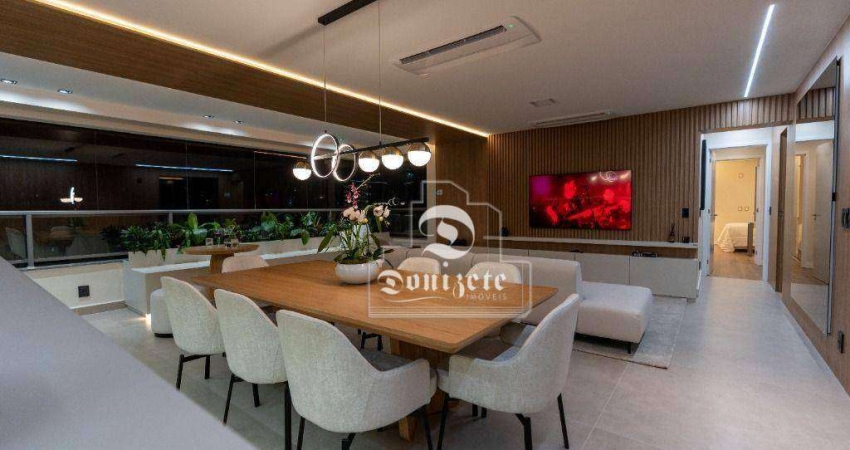 Apartamento com 3 dormitórios à venda, 132 m² por R$ 1.567.581,00 - Campestre - Santo André/SP