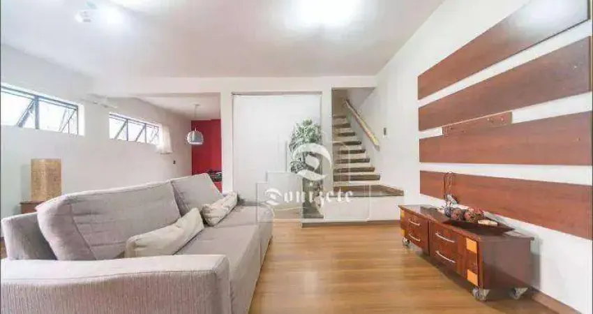 Sobrado com 3 dormitórios, 255 m² - venda por R$ 1.500.000,00 ou aluguel por R$ 7.923,00/mês - Centro - Santo André/SP
