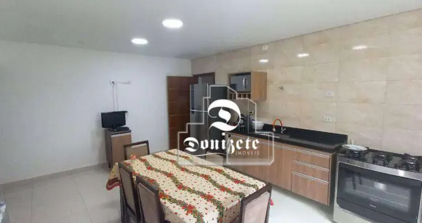 Casa com 2 dormitórios à venda, 133 m² por R$ 630.000,00 - Vila Assunção - Santo André/SP