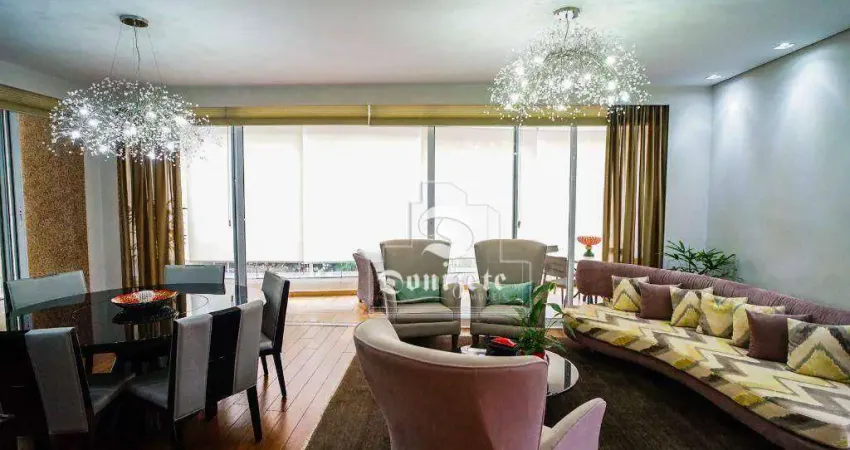 Apartamento com 4 dormitórios à venda, 235 m² por R$ 3.100.000,09 - Jardim - Santo André/SP