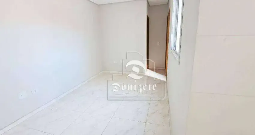 Cobertura com 2 dormitórios à venda, 88 m² por R$ 464.999,90 - Vila Scarpelli - Santo André/SP