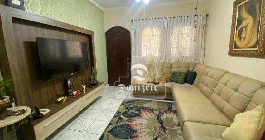 Casa à venda, 142 m² por R$ 549.997,00 - Vila Scarpelli - Santo André/SP