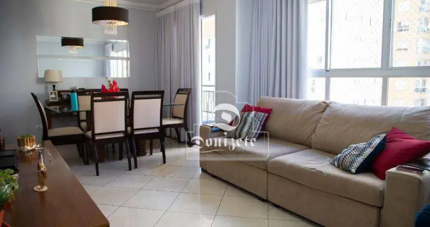 Apartamento com 3 dormitórios à venda, 107 m² por R$ 850.000,00 - Jardim Bela Vista - Santo André/SP