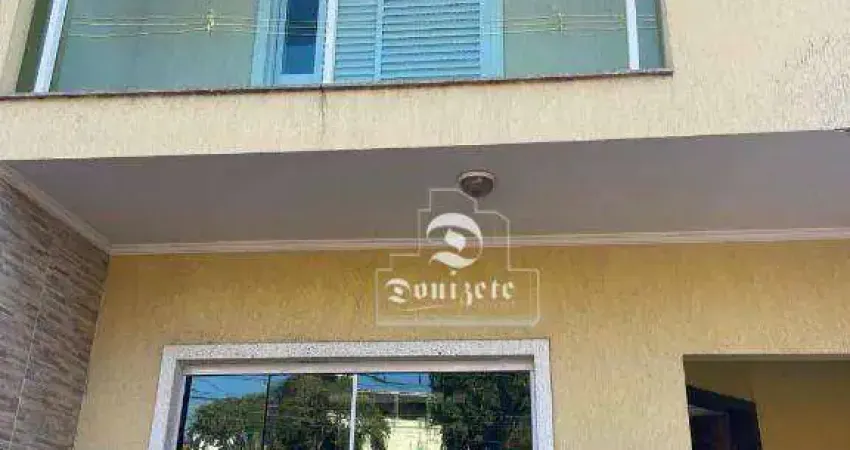 Sobrado à venda, 238 m² por R$ 685.000,00 - Parque João Ramalho - Santo André/SP