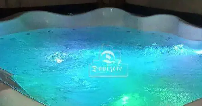 Cobertura com 2 dormitórios para alugar, 140 m² por r$ 3.481,67/mês - parque oratório - santo andré/sp