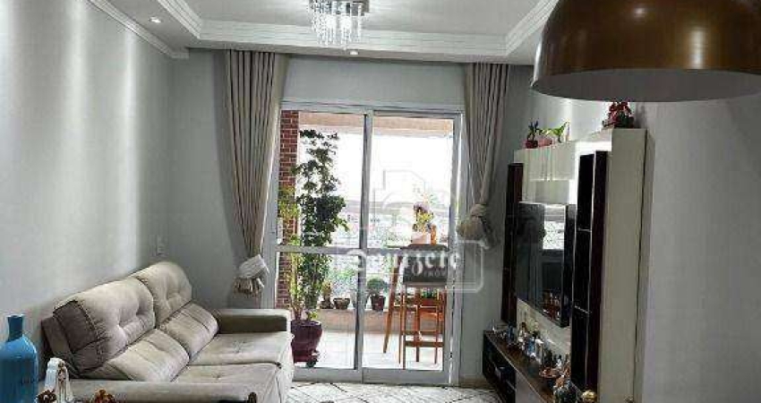 Apartamento com 3 dormitórios à venda, 74 m² por R$ 749.900,00 - Campestre - Santo André/SP