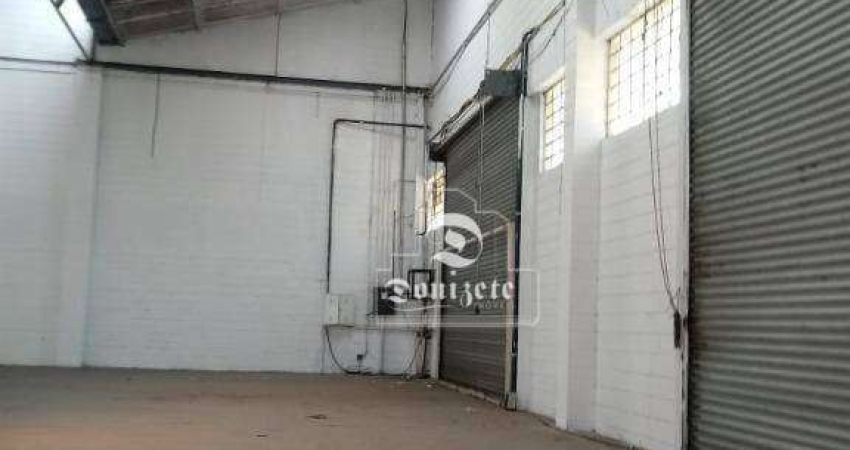 Galpão para alugar, 1680 m² por R$ 56.590,16/mês - Casa Branca - Santo André/SP