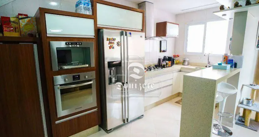 Apartamento com 2 dormitórios à venda, 81 m² por R$ 540.000,00 - Vila Assunção - Santo André/SP