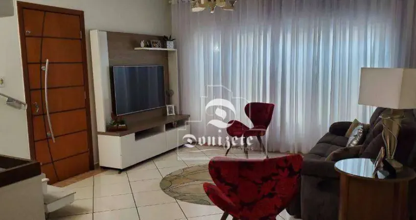 Sobrado com 3 dormitórios à venda, 150 m² por R$ 890.000,00 - Vila Alzira - Santo André/SP