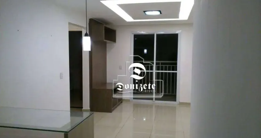 Apartamento com 2 dormitórios à venda, 50 m² por R$ 380.000,00 - Vila Alzira - Santo André/SP