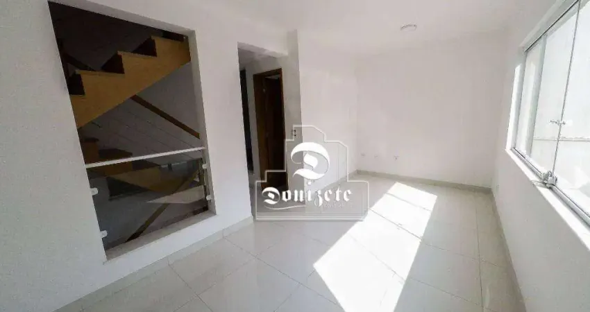 Sobrado com 3 dormitórios, 125 m² - venda por r$ 750.000,00 ou aluguel por r$ 3.545,00/mês - vila alzira - santo andré/sp