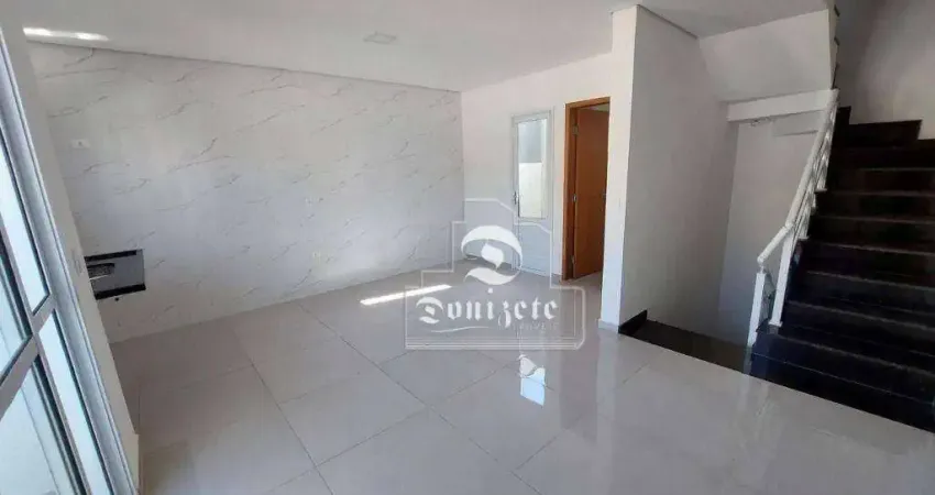 Sobrado com 3 dormitórios à venda, 125 m² por R$ 645.000,00 - Jardim Bom Pastor - Santo André/SP