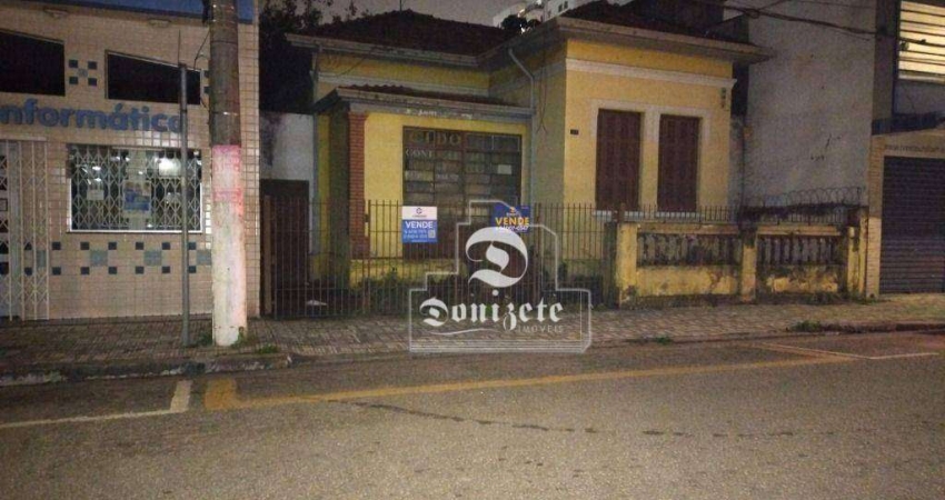 Terreno à venda, 290 m² por R$ 1.160.000,01 - Centro - Santo André/SP