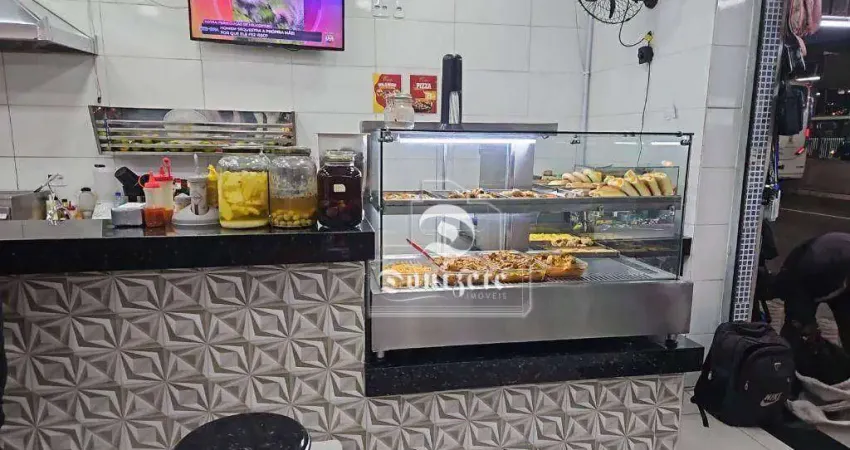 Ponto Comercial / Lanchonete com Pratos  no Centro de Santo André.