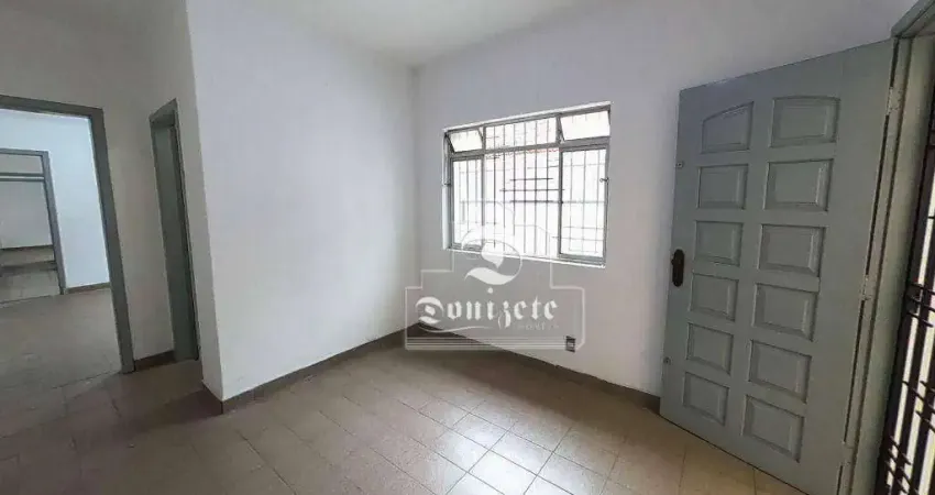 Casa com 1 dormitório para alugar, 116 m² por R$ 3.550,09/mês - Vila Alzira - Santo André/SP