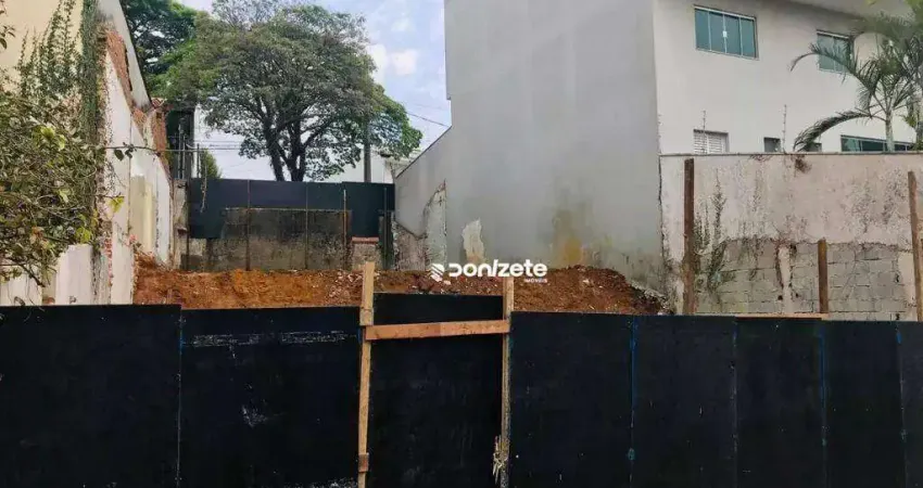 Terreno à venda, 249 m² por r$ 777.000,00 - vila guiomar - santo andré/sp