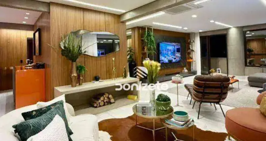 Apartamento com 3 dormitórios à venda, 190 m² por r$ 3.900.000,00 - jardim - santo andré/sp