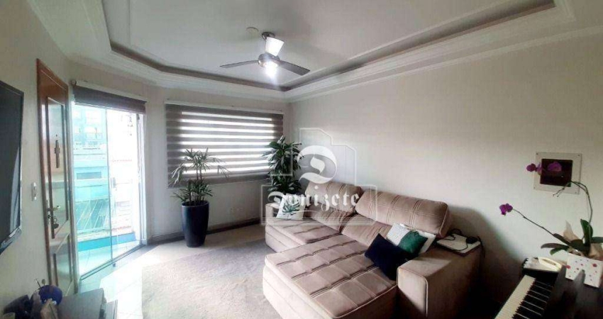 Cobertura com 3 dormitórios à venda, 83 m² por R$ 670.000,00 - Vila Eldízia - Santo André/SP