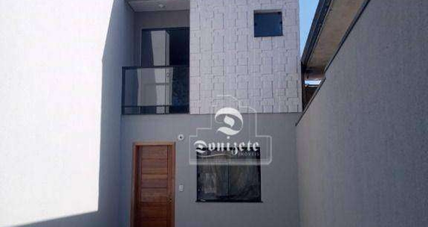 Sobrado com 2 dormitórios à venda, 70 m² por R$ 539.000,00 - Vila Pires - Santo André/SP