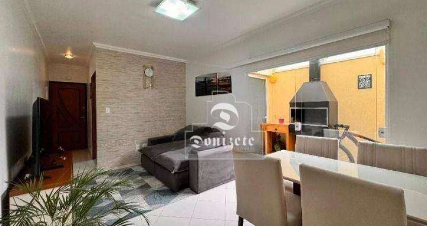 Apartamento com 2 dormitórios à venda, 75 m² por R$ 510.000,00 - Vila Assunção - Santo André/SP