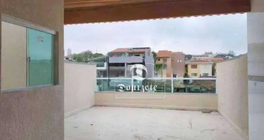 Cobertura à venda, 104 m² por R$ 480.000,00 - Jardim Progresso - Santo André/SP