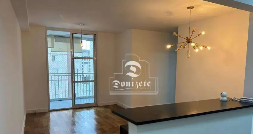 Apartamento com 3 dormitórios, 73 m² - venda por r$ 585.000,00 ou aluguel por r$ 3.422,00/mês - jardim - santo andré/sp
