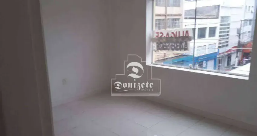 Sala para alugar, 90 m² por R$ 2.851,00/mês - Centro - Santo André/SP