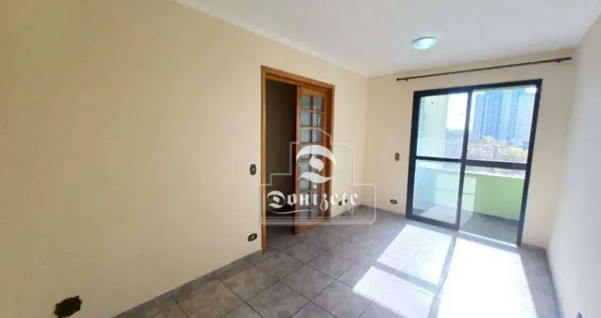 Apartamento com 2 dormitórios à venda, 68 m² por R$ 415.000,00 - Vila Homero Thon - Santo André/SP