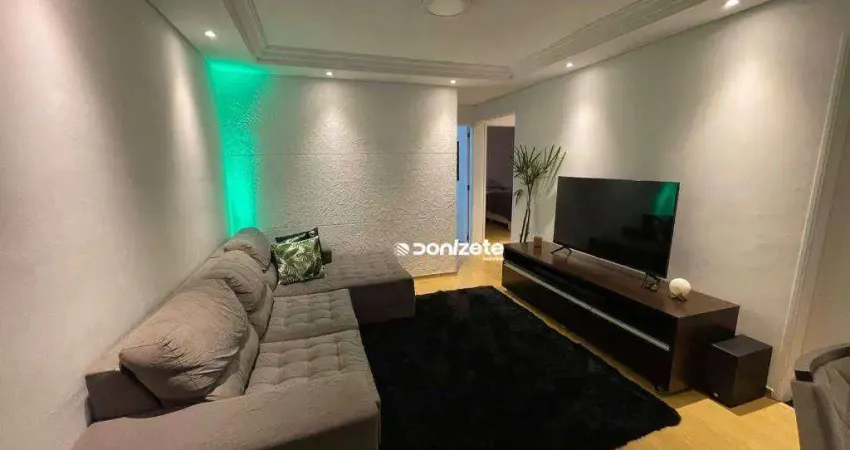 Apartamento com 3 dormitórios à venda, 92 m² por r$ 374.999,99 - vila linda - santo andré/sp