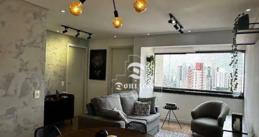 Apartamento, 58 m² - venda por R$ 570.000,00 ou aluguel por R$ 4.126,22/mês - Vila Assunção - Santo André/SP