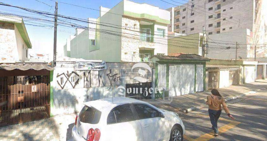 Terreno à venda, 259 m² por R$ 649.998,00 - Parque das Nações - Santo André/SP