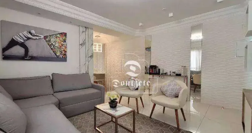 Cobertura com 3 dormitórios à venda, 182 m² por R$ 685.000,00 - Vila Assunção - Santo André/SP