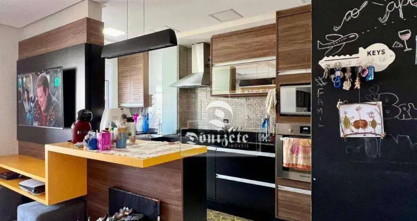 Apartamento à venda, 72 m² por R$ 658.000,08 - Vila Valparaíso - Santo André/SP