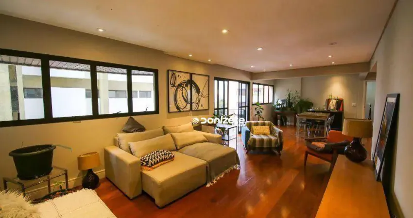 Apartamento com 3 dormitórios, 134 m² - venda por r$ 954.000,00 ou aluguel por r$ 6.237,71/mês - jardim bela vista - santo andré/sp