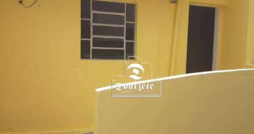 Casa com 1 dormitório para alugar, 50 m² por R$ 1.335,00/mês - Vila Alpina - Santo André/SP