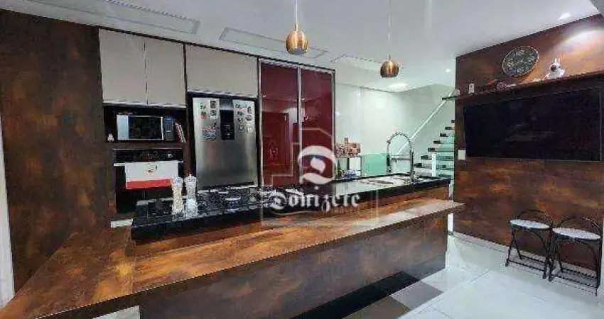 Sobrado à venda, 149 m² por R$ 1.199.998,00 - Campestre - Santo André/SP