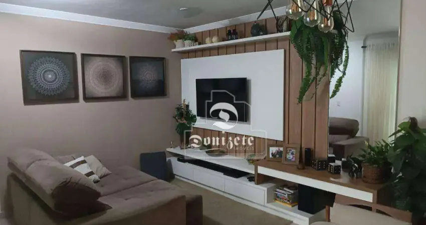 Apartamento com 3 dormitórios à venda, 82 m² por R$ 750.000,00 - Jardim Bela Vista - Santo André/SP