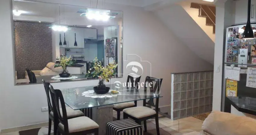 Sobrado com 2 dormitórios à venda, 104 m² por R$ 520.000,00 - Vila Assunção - Santo André/SP